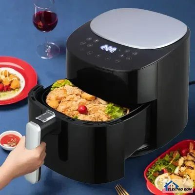 Фритюрник с горещ въздух Oliver Voltz OV51980O, 40-220 C, 1300W, 4.2