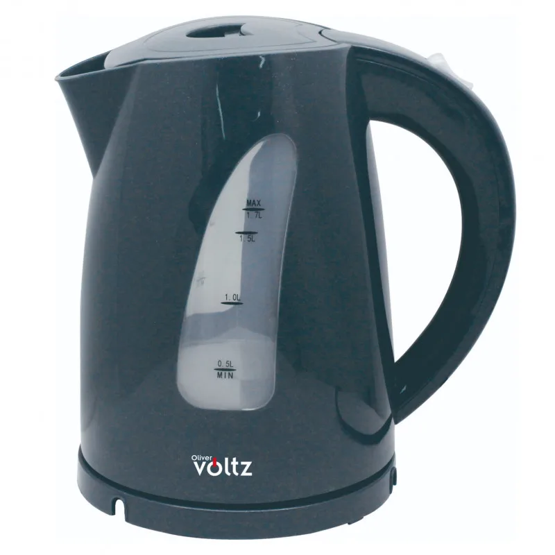 Електрическа кана Oliver Voltz OV51230B, 1,7 л, сив металик