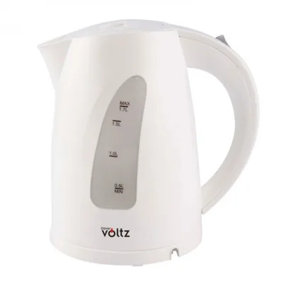 Електрическа кана Oliver Voltz OV51230B със скала, 1,7 л, бяла