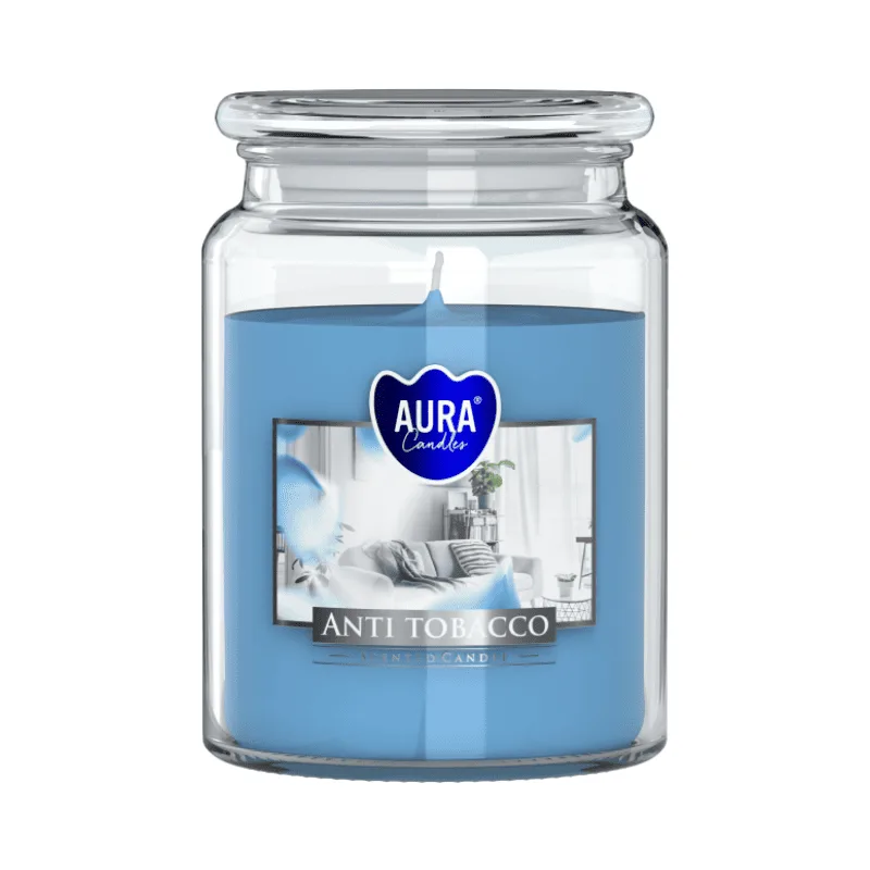 Ароматна свещ с капак Антитабак, ø9.9x14 см
