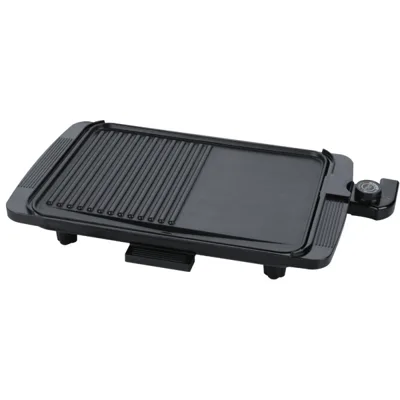 Електрическа скара Rosberg R51015I, 1500W, 36x26 см, 2 зони