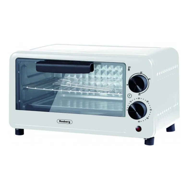 Мини фурна Rosberg R51441C, 9 л, 800 W, бяла