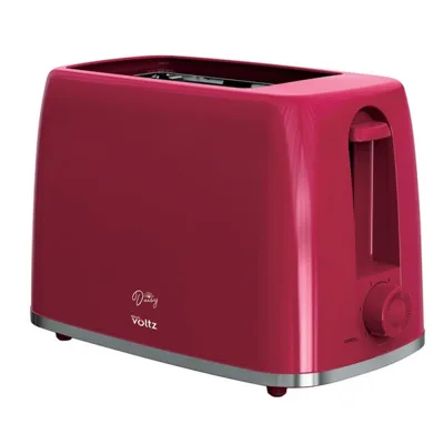 Тостер Oliver Voltz Daisy OV51440W, 2 филийки, червен