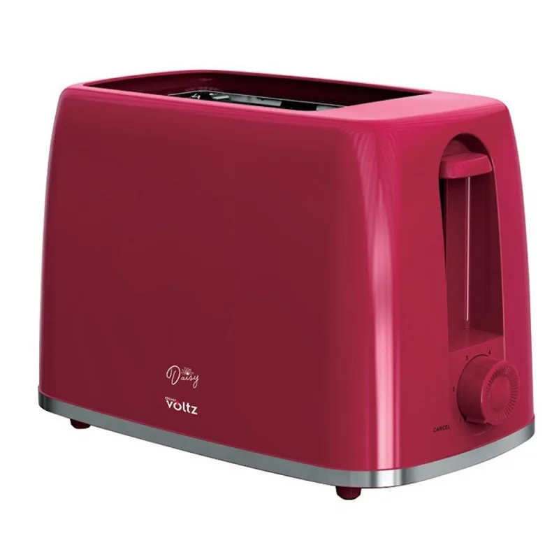 Тостер Oliver Voltz Daisy OV51440W, 2 филийки, червен