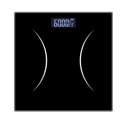 Електронен кантар Rosberg R51650G, до 180 кг, черен