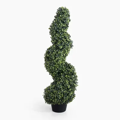 Изкуствен чемшир в саксия, 85x26 см
