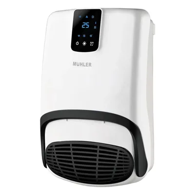 Вентилаторна печка за баня Muhler MBH-2007D, 2000W, eлектронно