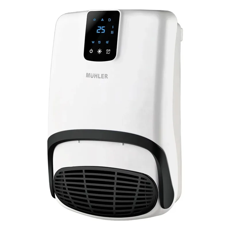 Вентилаторна печка за баня Muhler MBH-2007D, 2000W, eлектронно