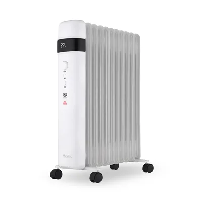 Маслен радиатор Homa HF-25D с 11 ребра, 2500 W