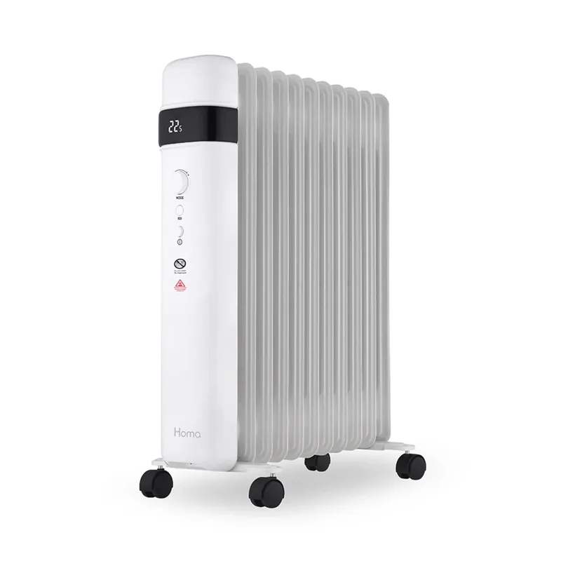 Маслен радиатор Homa HF-25D с 11 ребра, 2500 W
