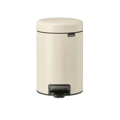 Кош за смет с педал Brabantia NewIcon, 3 л, светлобежов