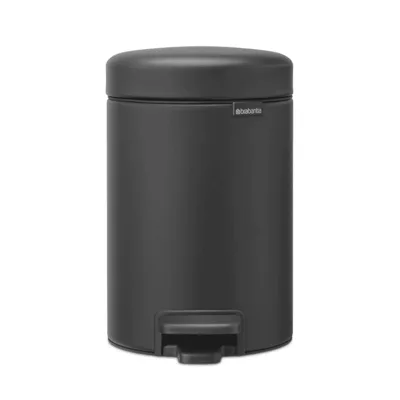 Кош за смет с педал Brabantia NewIcon, 3 л, минерално сиво
