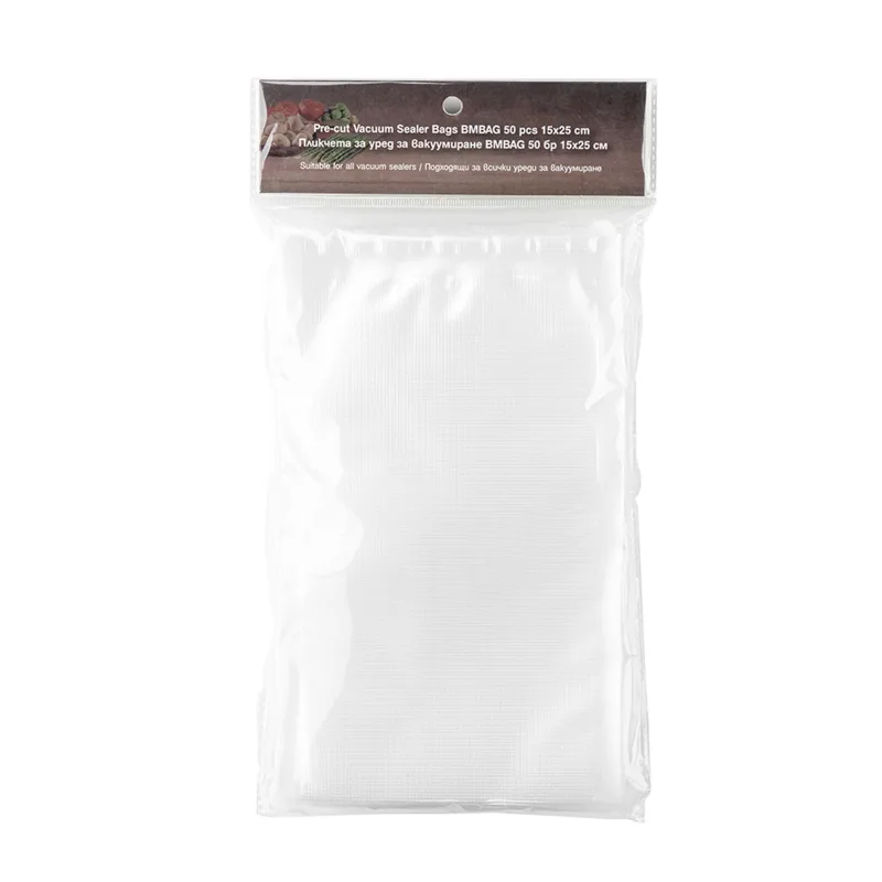 Пликчета за вакуумиране ML-1525, 15х25 см, 50 броя