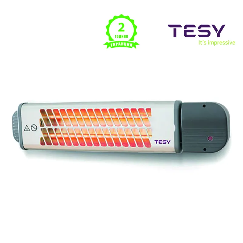 Кварцова печка за баня Tesy QH04 120, 600/1200 W