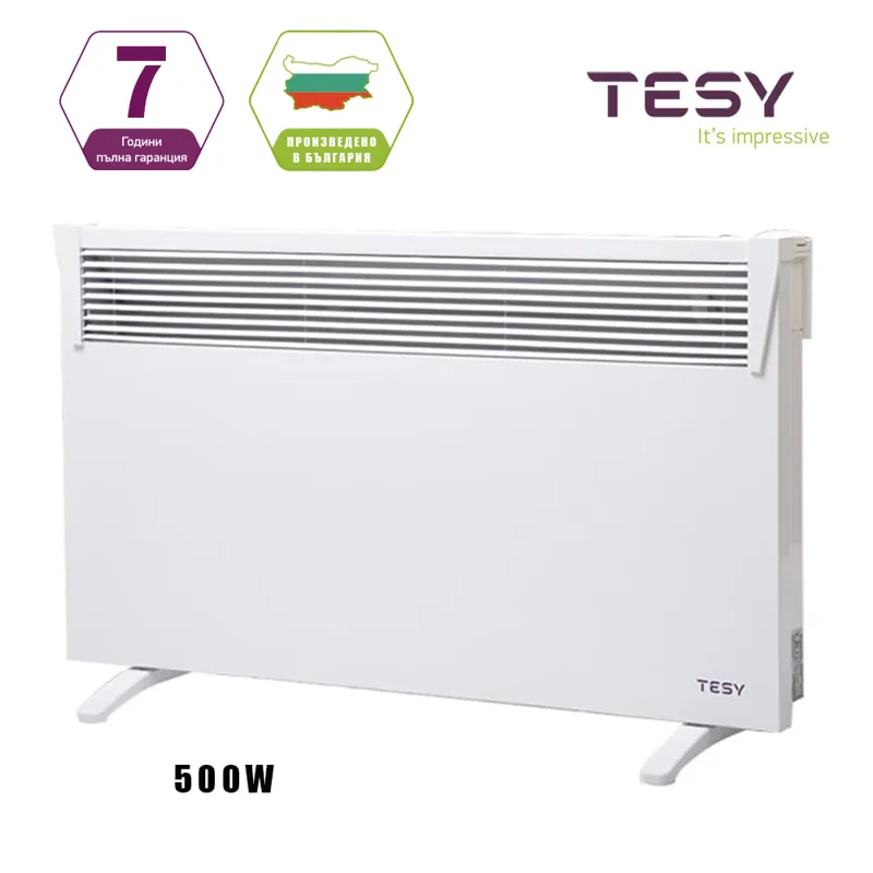 Конвектор Tesy HeatEco CN03 500 W с механичен термостат