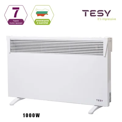 Конвектор Tesy HeatEco CN03 1000 W с механичен термостат