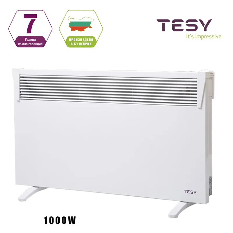 Конвектор Tesy HeatEco CN03 1000 W с механичен термостат