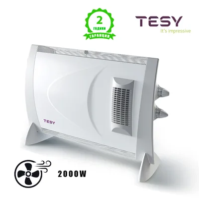 TESY (CN 202 ZF) с 4 степени на мощност и вентилатор конвектор