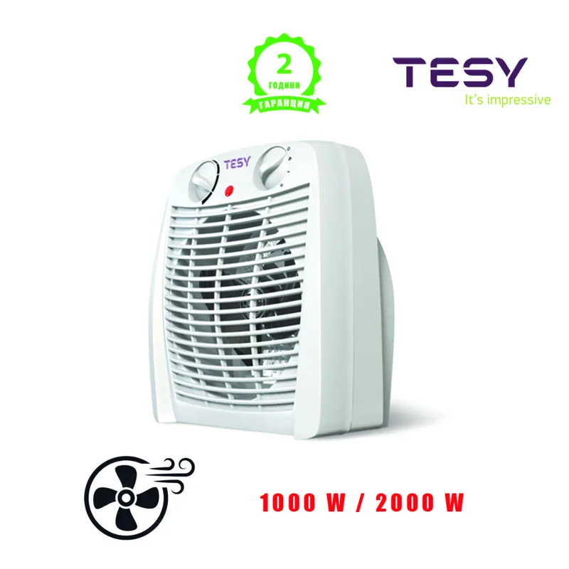 Духалка TESY 2000 W с две степени на мощност