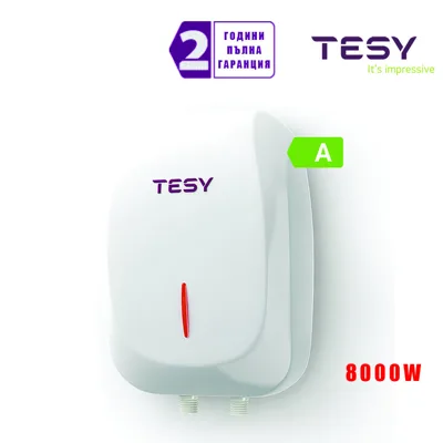 Проточен бойлер TESY IWH 80 X02 IL, 8000W