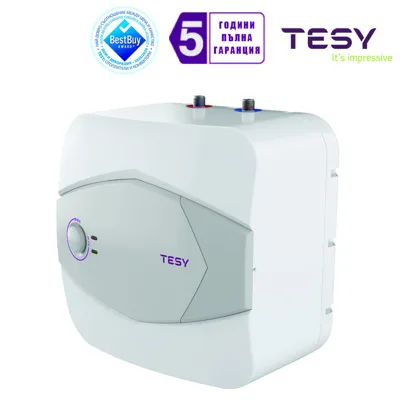 Компактен бойлер TESY GCU 0715 G01 RC, 6.5 л, под мивка