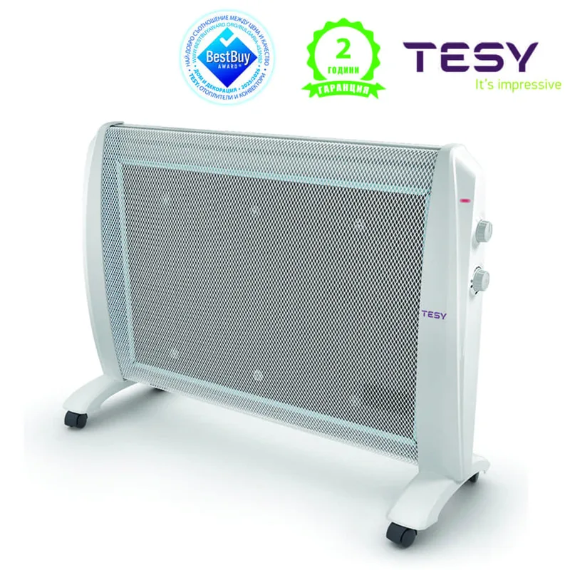 Електрическ конвектор TESY с MICA нагревател (CN 221 MC) преносим