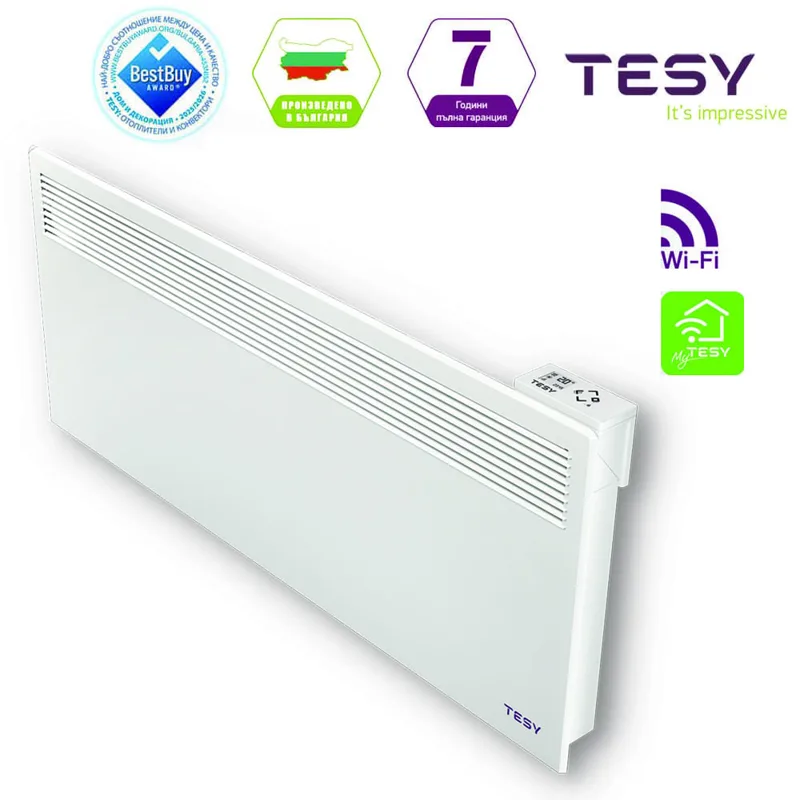 WiFi конвектор TESY CN 051 250, 2500 W, за стена