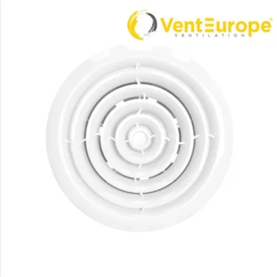 Аксиален вентилатор Vent Europe Circle 5 с обратна клапа, ф125 VentEurope