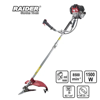 Бензинов тример Raider RD-GBC22, 1.5 kW, с нож и корда