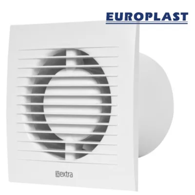 Вентилатор за баня Extra, ф125, 16 W EuroPlast