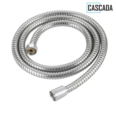 Душ шлаух Cascada 1.5 м, двойна оплетка, хром
