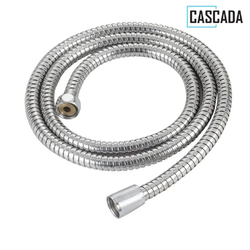 Душ шлаух Cascada 1.5 м, двойна оплетка, хром