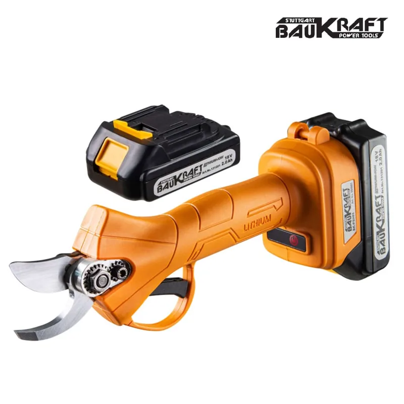 Акумулаторна лозарска ножица Baukraft BK-PSH03, 18 V, 25 мм