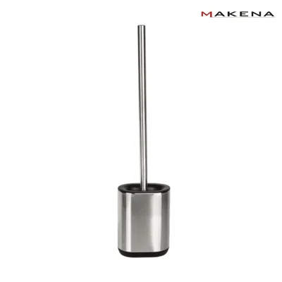 Четка за тоалетна с поставка Makena, сива