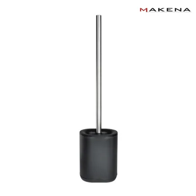 Четка за тоалетна с поставка Makena, черна
