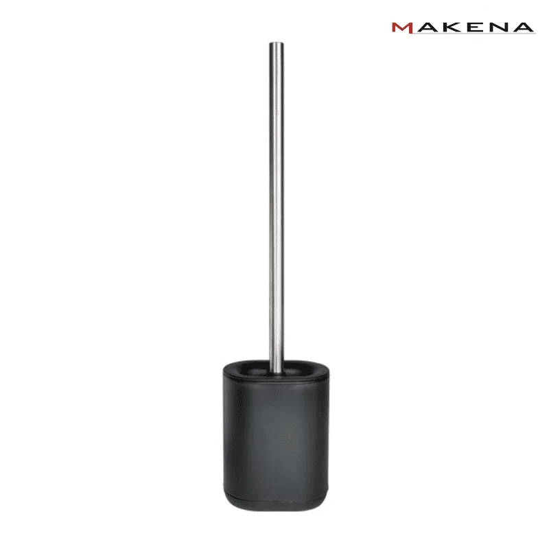 Четка за тоалетна с поставка Makena, черна