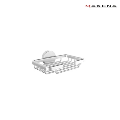 Решетъчна сапунерка Makena Round, хром