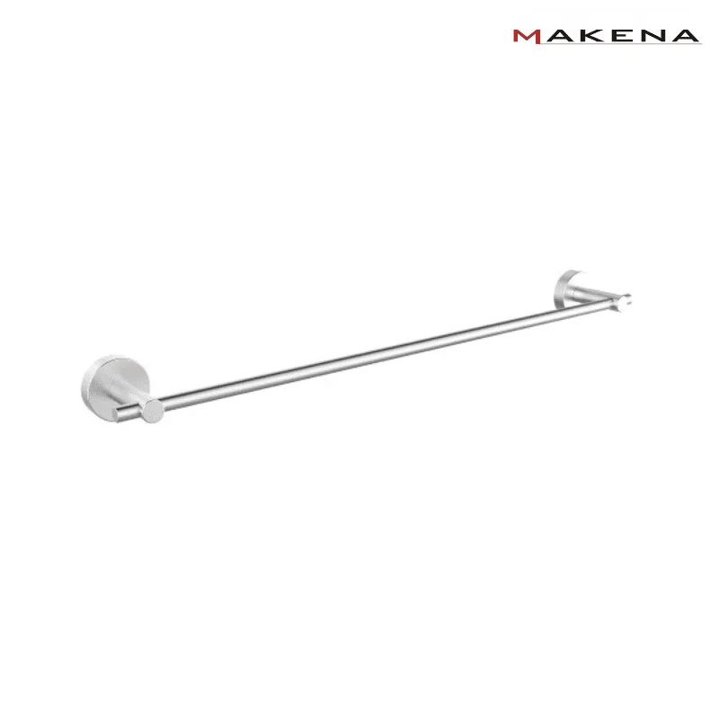 Поставка за хавлии Makena Round, хром