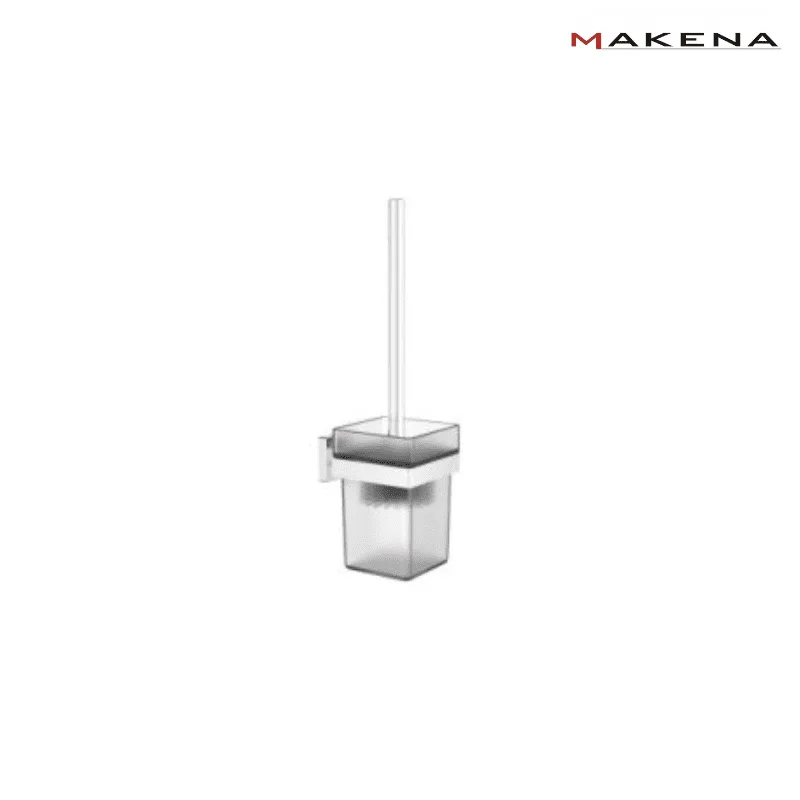 Четка за тоалетна чиния Makena Square, хром