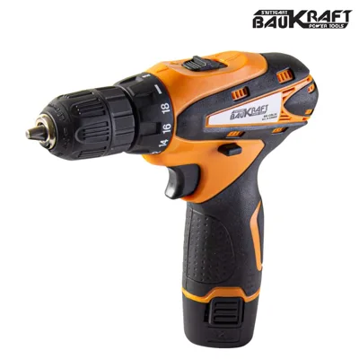 Акумулаторна бормашина Baukraft BK-CDL36, 12V, 24Nm, 2 батерии