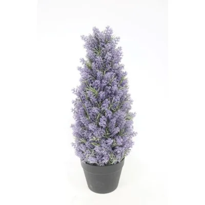 Изкуствена лавандула My Garden в пластмасова саксия, 58 см