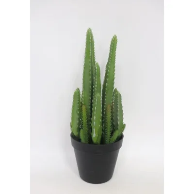Изкуствен кактус My Garden в пластмасова саксия, 34 см