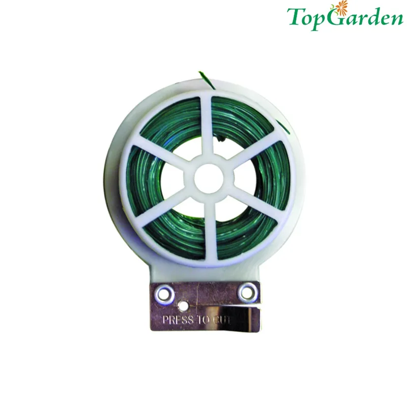 Градинарска тел Top Garden, 20 метра, с резец в опаковката