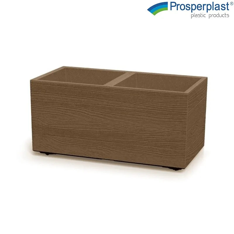 Кашпа Prosperplast Madera Eco Wood, 77 x 38.5 x 37 см