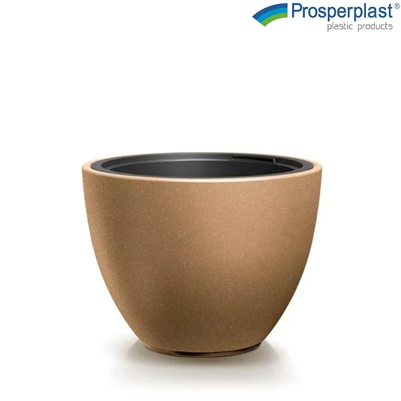 Саксия Prosperplast Heos ECO Wood, 40 см, натурална