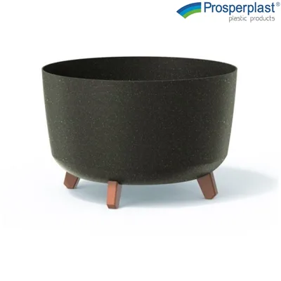 Саксия Prosperplast Gracia ECO Wood, 39 см, цвят кафе