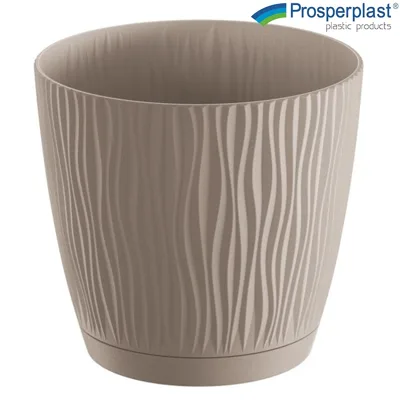 Саксия Prosperplast SANDY P, 15 см, мока