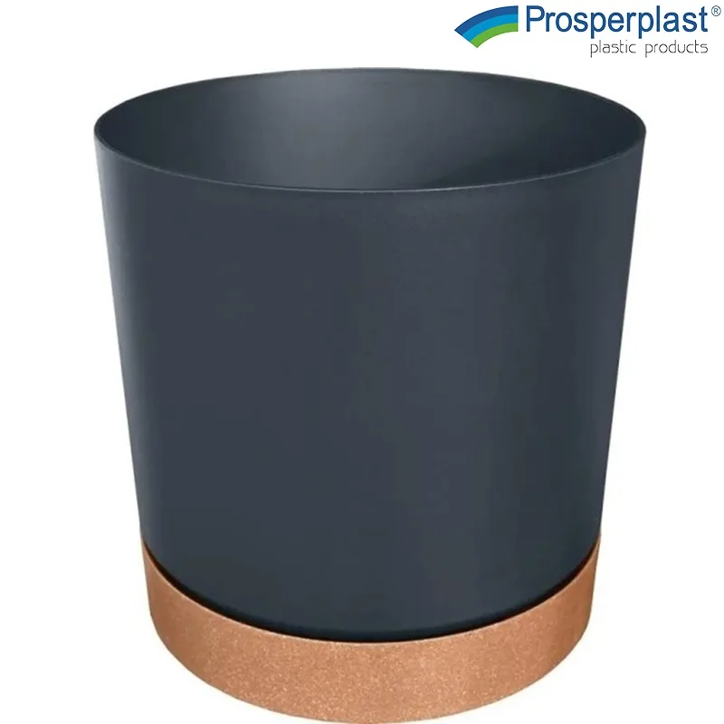 Саксия Prosperplast Tubo PM сива, 24 см
