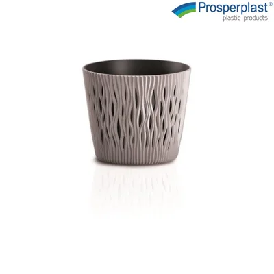 Саксия Prosperplast Sandy Round мока, 26,2 см