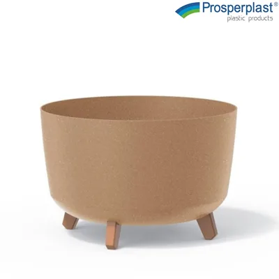 Саксия Prosperplast Gracia ECO Wood, 39 см, натурален